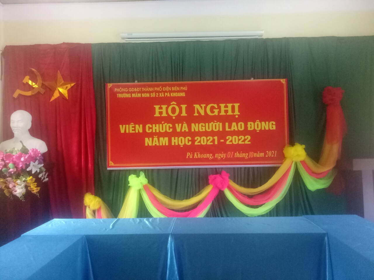 HỘI NGHỊ VIÊN CHỨC VÀ NGƯỜI LAO ĐỘNG NĂM HỌC 2021-2022